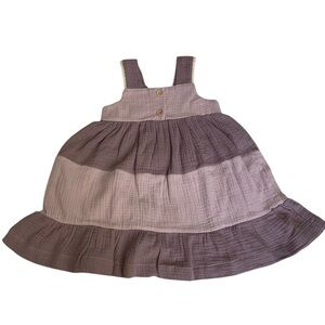Tiered Purple and Lavender NWOT Toddler Dress